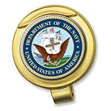 U.S. Navy Hat Clip with Magnetic Ball Marker