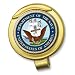 U.S. Navy Hat Clip with Magnetic Ball Marker