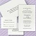 Ivory Multi Level Wedding Invitation Kit, 50 Ct