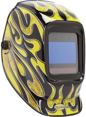Northern Industrial Welders Digital Large View Variable-Shade Welding Helmet - Auto-Darkening