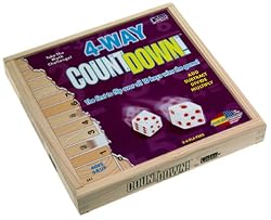 4-Way Count Down Wooden Board Game