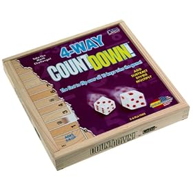 4 Way Countdown Wooden Game
