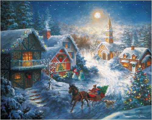 51XP5T02ZKL In a One Horse Open Sleigh Jigsaw Puzzle 1000pc