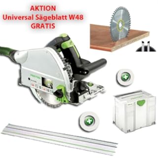 FESTOOL TS 55 EBQ PLUS FS +Feinzahn-Sägeblatt W48 491952 GRATIS