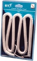 BT 8m Handset Cord (white)