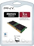 PNY SODIMM DDR2 PC800 (PC6400) 1 GB APPLE Arbeitsspeicher