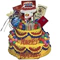 Happy Birthday Cake Gift Tote - Gourmet Food Gift Basket