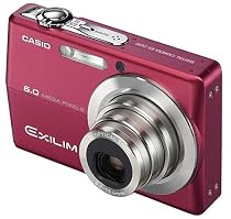 カシオ計算機 デジタルカメラ EXILIM 600万画素 光学3倍ズーム 2.7型大画面液晶 本体色:レッド EX-Z600RD
