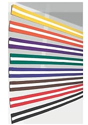 Uniform Belts - Solid Color With White Striped