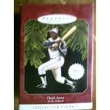 Hallmark Ornaments TED WILLIAMS 2003 KEN GRIFFEY JR. 1999 HANK AARON 1997