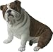 Bulldog Life Size K-9 Kreations Statue (Brindle)