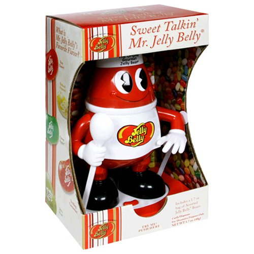 Jelly Belly Sweet Talk'n Mr. Jelly Belly,  Jar