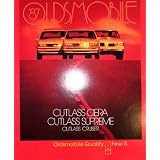 1987 OLDSMOBILE CUTLASS CIERA SUPREME Sales Brochure by Oldsmobile