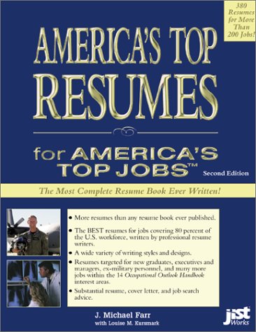 America s Top Resumes for America s Top Jobs