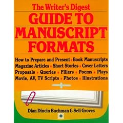 "Writer's Digest" Guide to Manuscript Formats