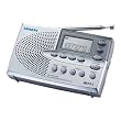 Sangean DT-220V AM/FM Stereo Pocket Size Radio with Self-Storage Headphones