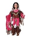 SEA BREEZE 28" Porcelain Indian Princess Doll By Golden Keepsakes