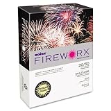 Boise Fireworx Color Copy/Laser Paper, 20 lb, Letter Size (8.5 x 11), Crackling Canary, 500 Sheets (MP2201-CY)