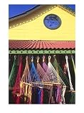 Hammocks, Cozumel, Mexico, Stores & Shops Photographic Poster Print by Walter Bibikow, 18x24