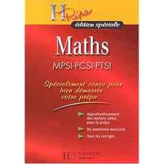 Math�matiques MPSI-PCSI-PTSI