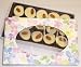 Scott's Cakes 1 lb. White Chocolate Almond Clusters in a Daisy Box