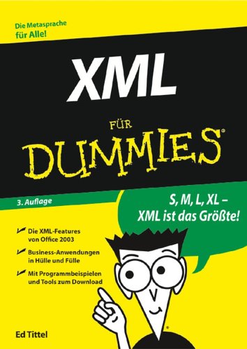 Image of: XML Fur Dummies: Uberarbeitete Und Aktualisierte Auflage (German Edition)
