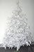 Artificial Feather White Christmas Tree Ornament Holder