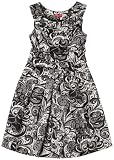 Ruby Rox  Girls 7-16 Print Party Dress With Flower