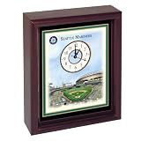 Seattle Mariners Safeco Field Stadium Colorprint Desk Clock