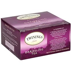 Twinings Darjeeling Tea, Tea Bags, 50-Count Boxes (Pack of 6)