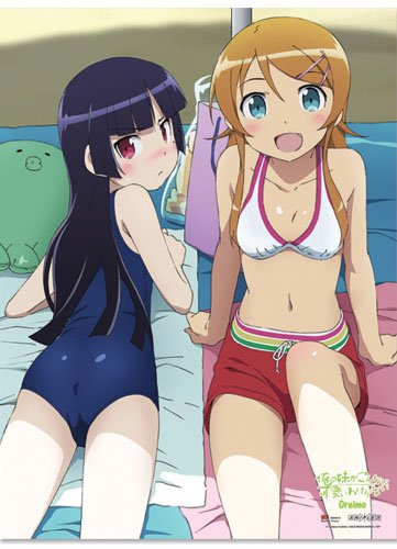 Great Eastern Entertainment Oreimo Beach Girls Wall Scroll, 33 by 44-Inch