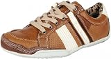 Produkt-Bild: ConWay Herren Sneaker Halbschuhe aus Leder schwarz