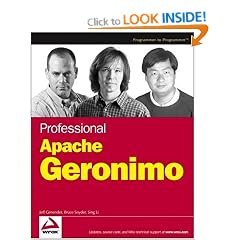 Professional Apache Geronimo (Wrox Professional Guides)