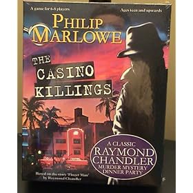 A Classic Raymond Chandler Detective Murder Mystery Dinner Party (with DVD) - Phillip Marlow The Casino Killing (6-8 players)