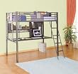 Monster Bedroom&reg; Twin Study Loft Bunk Bed By Powell Furniture