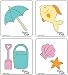 Cuttlekids Cutting Dies 4/Package, Beach