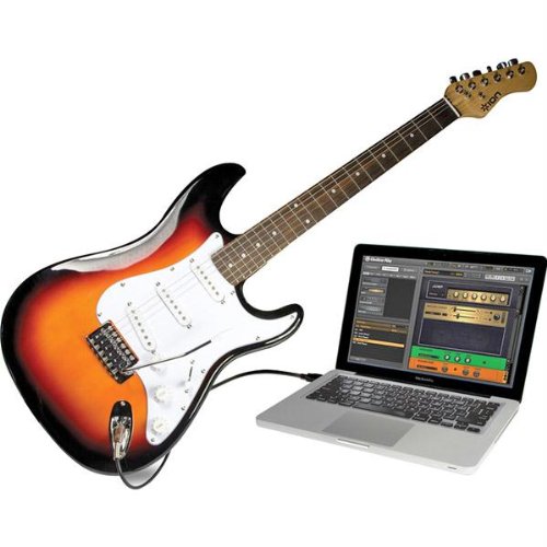 New Ion Discover Guitar Learning Pack Six-String Electric Guitar All-Wood Body