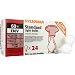 SYLVANIA 10489 60-Watt 130-Volt A19 Household Bulb, 24 Pack 60A CVP, 24PK