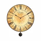 Infinity Instruments Large Chester Pendulum Wall Clock