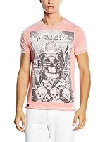 American People Camiseta Manga Corta Tolfy (Coral)