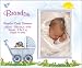 New Baby Boy Personalized Birth Announcement Keepsake Picture Frame Gift - Carriage