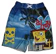 Spongebob Squarepants Pirate Swim Trunks for Toddler Boys