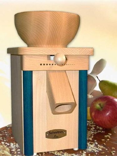 Schnitzer Getreidemühle Pico, Holztrichter, Buche