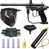 09 Spyder Victor Paintball Gun 4+1 9oz MEGA Set - Black