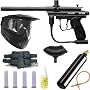 09 Spyder Victor Paintball Gun 4+1 9oz MEGA Set - Black