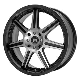 Motegi Racing SX7 MR2799 Matte Black Wheel with Machined Face (15x6.5"/5x100mm)