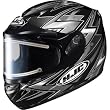 HJC Thunder with Electric Shield Men's CS-R2 Snocross Snowmobile Helmet - MC-5