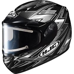 HJC Thunder with Electric Shield Men's CS-R2 Snocross Snowmobile Helmet - MC-5