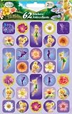 Disney Fairies Tinkerbell 62+ Glitter Stickers