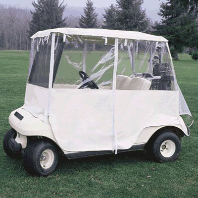 Classic Accessories 72073 Deluxe Drivable Golf Cart Cover Classic Accessories 72073 Deluxe Drivable Golf Cart Cover